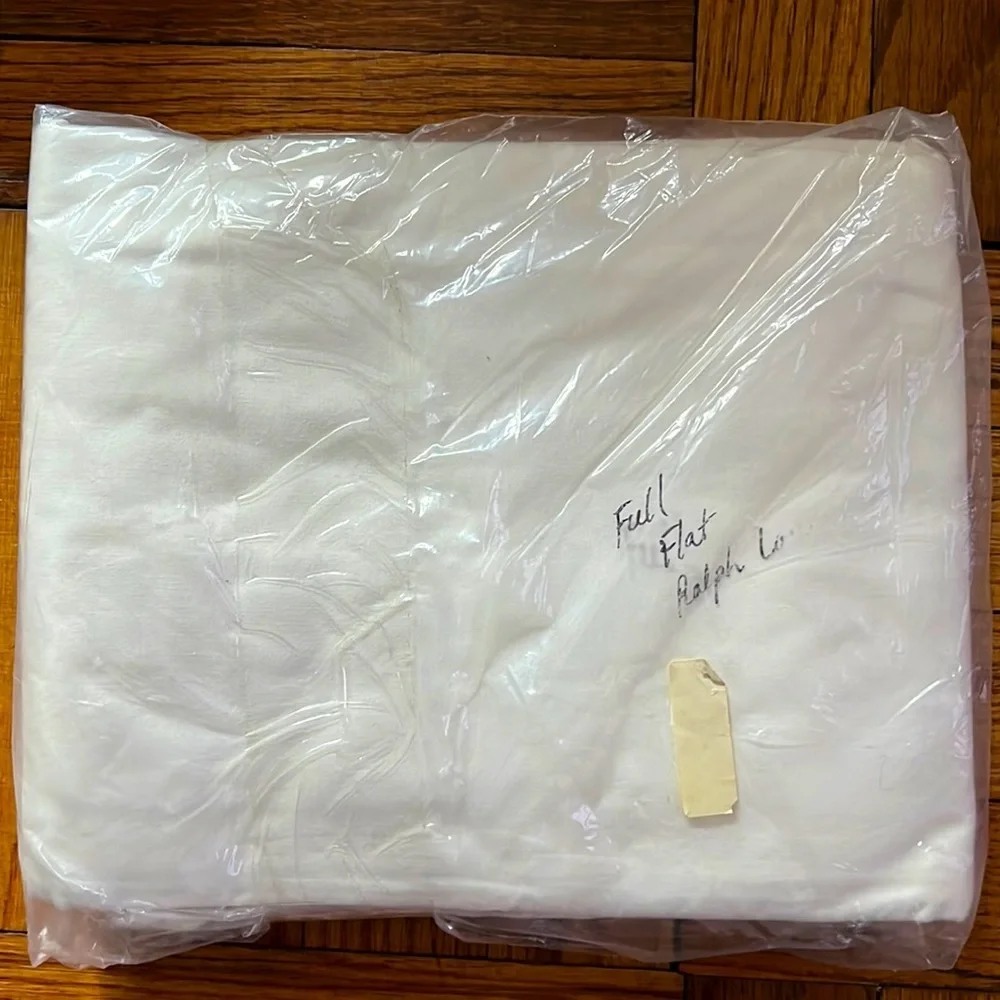 New polo Ralph Lauren white full flat